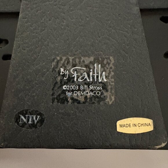 Inspirational Picture Frame 2003 Demdaco by Faith Filigree Bible Verse Vintage - Picture 4 of 7